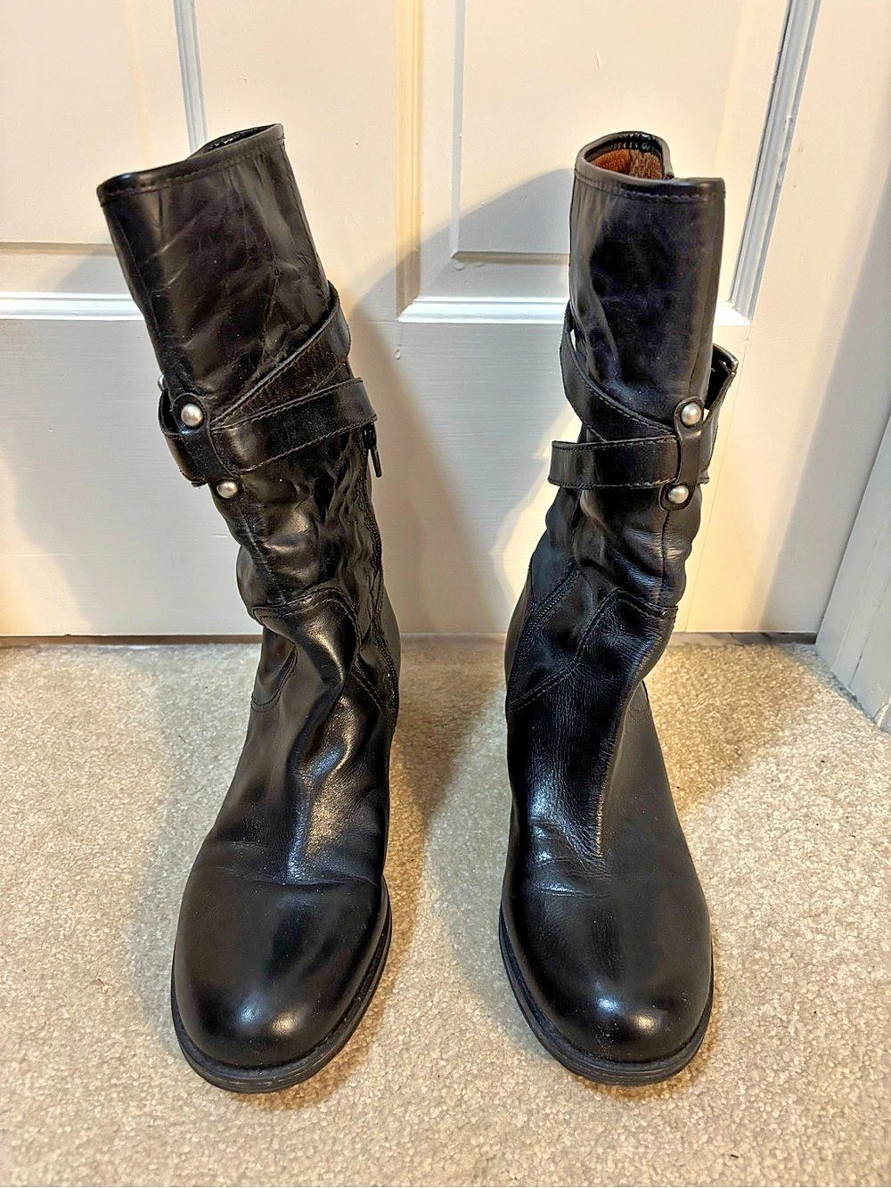 Naya Black Tall Boots EUC